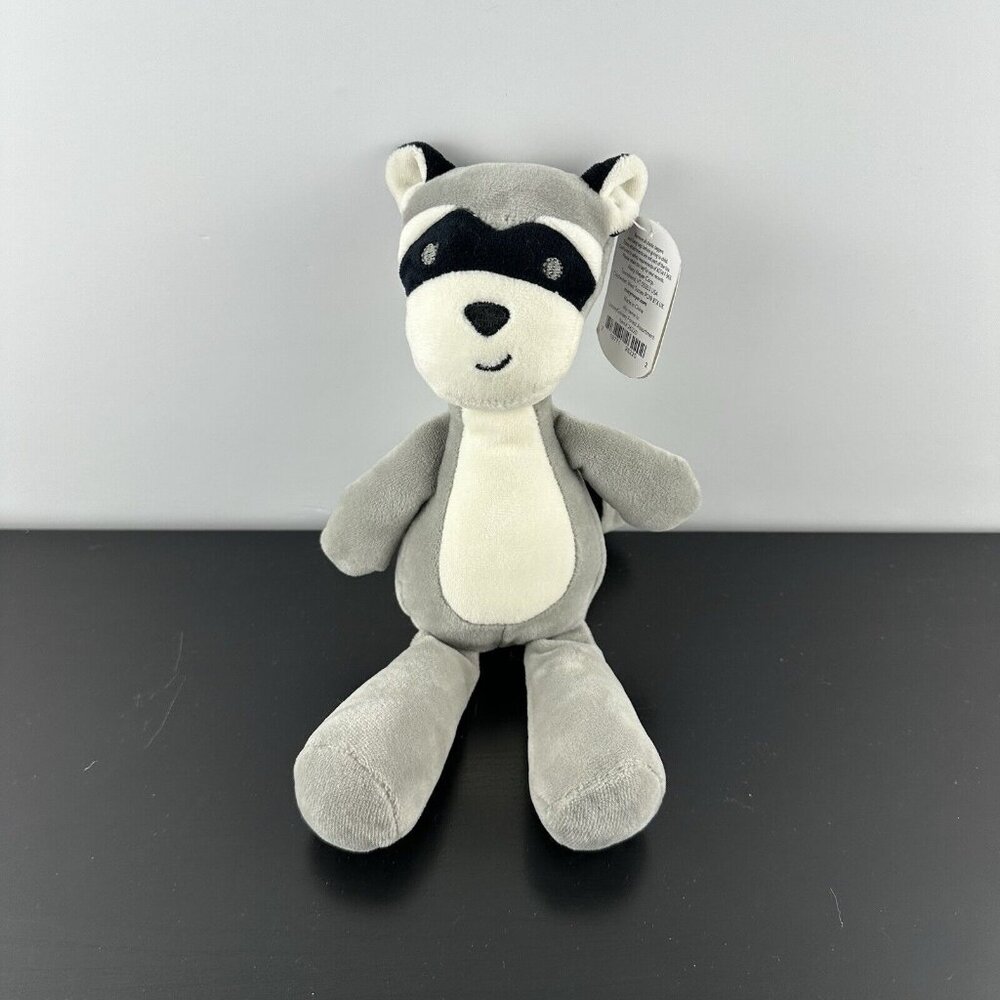 Mary Meyer Loosey Goosey Raccoon Plush Stuffed Animal 9"